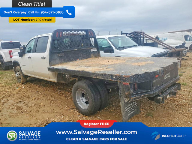 Used 2023 Chevrolet Silverado 3500 W/T w/ WT Convenience Package RWD image 3
