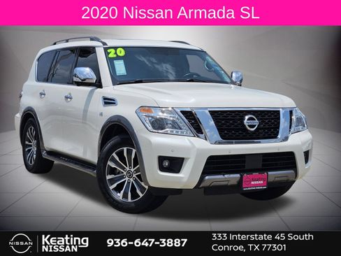 Used 2020 Nissan Armada SL w/ Premium Package RWD image 1