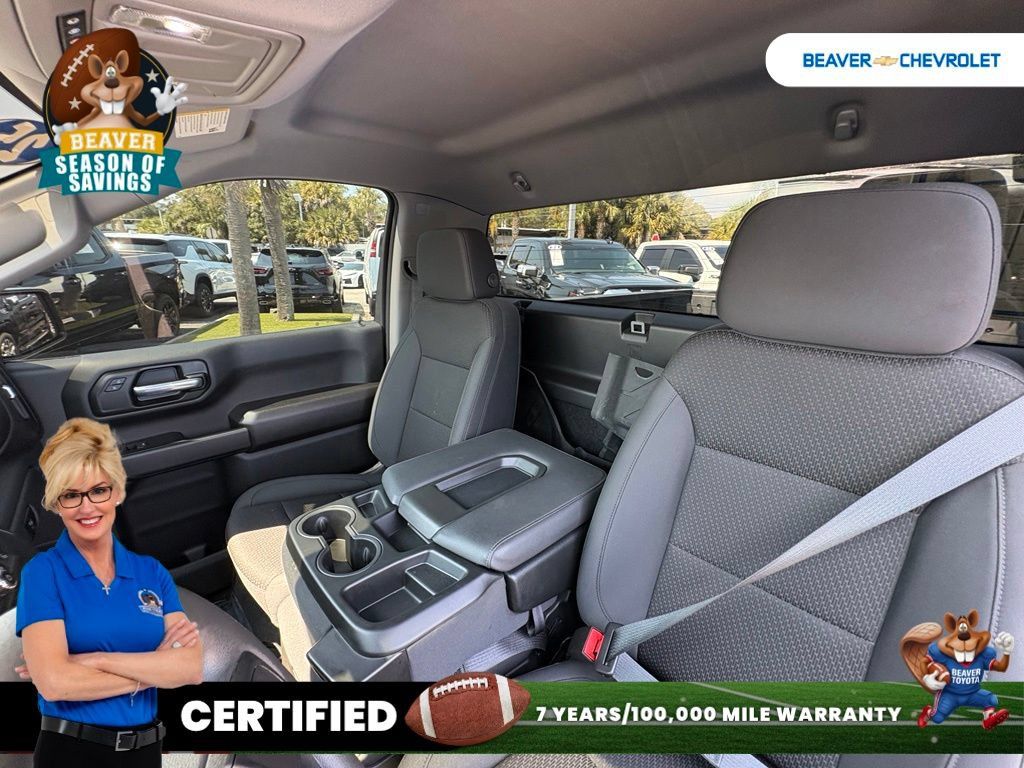 Used 2025 Chevrolet Silverado 1500 W/T w/ WT Safety Package RWD image 14