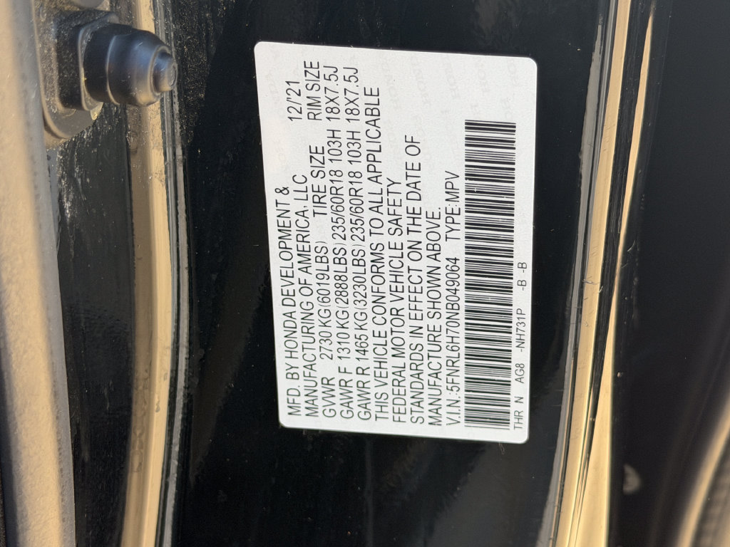 Used 2022 Honda Odyssey EX-L image 36
