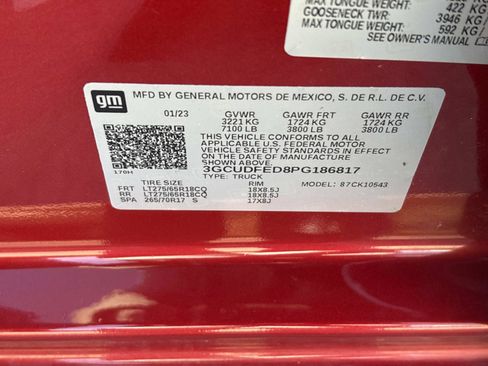 Used 2023 Chevrolet Silverado 1500 LT Trail Boss w/ Protection Package image 36