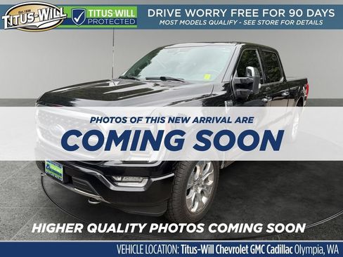 Used 2021 Ford F150 Platinum w/ Trailer Tow Package AWD/4WD image 2