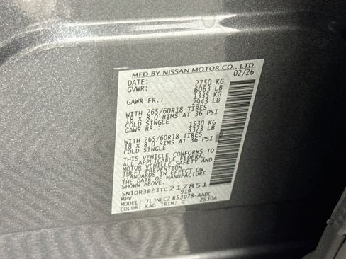 Used 2026 Nissan Pathfinder Rock Creek AWD/4WD image 38
