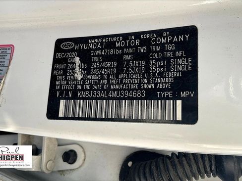 Used 2021 Hyundai Tucson Sport w/ Cargo Package image 34