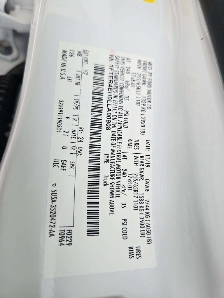 Used 2020 Ford Ranger XLT w/ Equipment Group 301A Mid RWD image 39