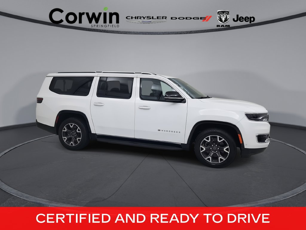 Certified 2024 Jeep Wagoneer L Series III w/ Flexible Seating Group AWD/4WD 360° Tour