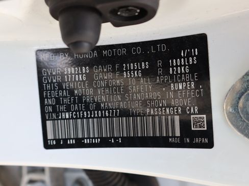 Used 2018 Honda Civic Touring image 24