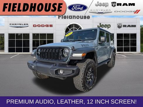 Used 2025 Jeep Wrangler Unlimited Sport AWD/4WD image 1
