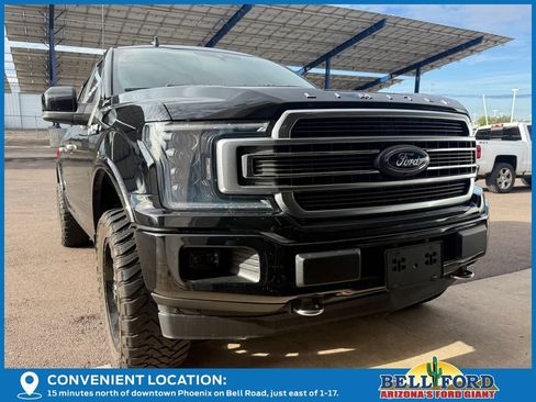Used 2018 Ford F150 Limited w/ Trailer Tow Package AWD/4WD image 6