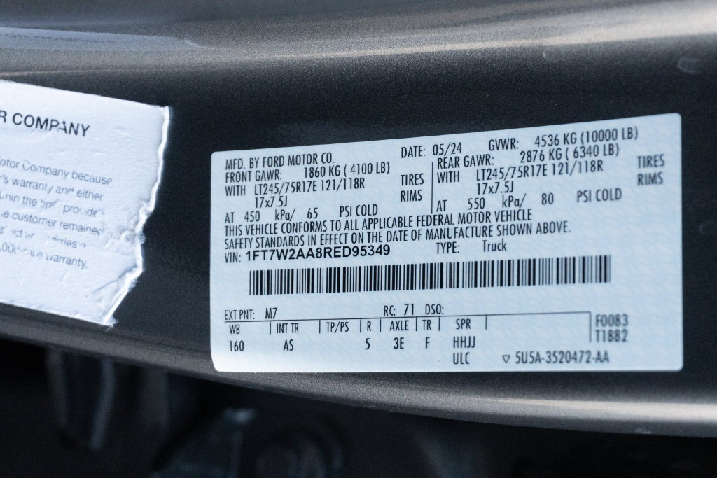 Used 2024 Ford F250 XL w/ XL Chrome Package RWD image 29