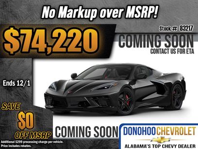 New 2026 Chevrolet Corvette Stingray Coupe w/ 1LT