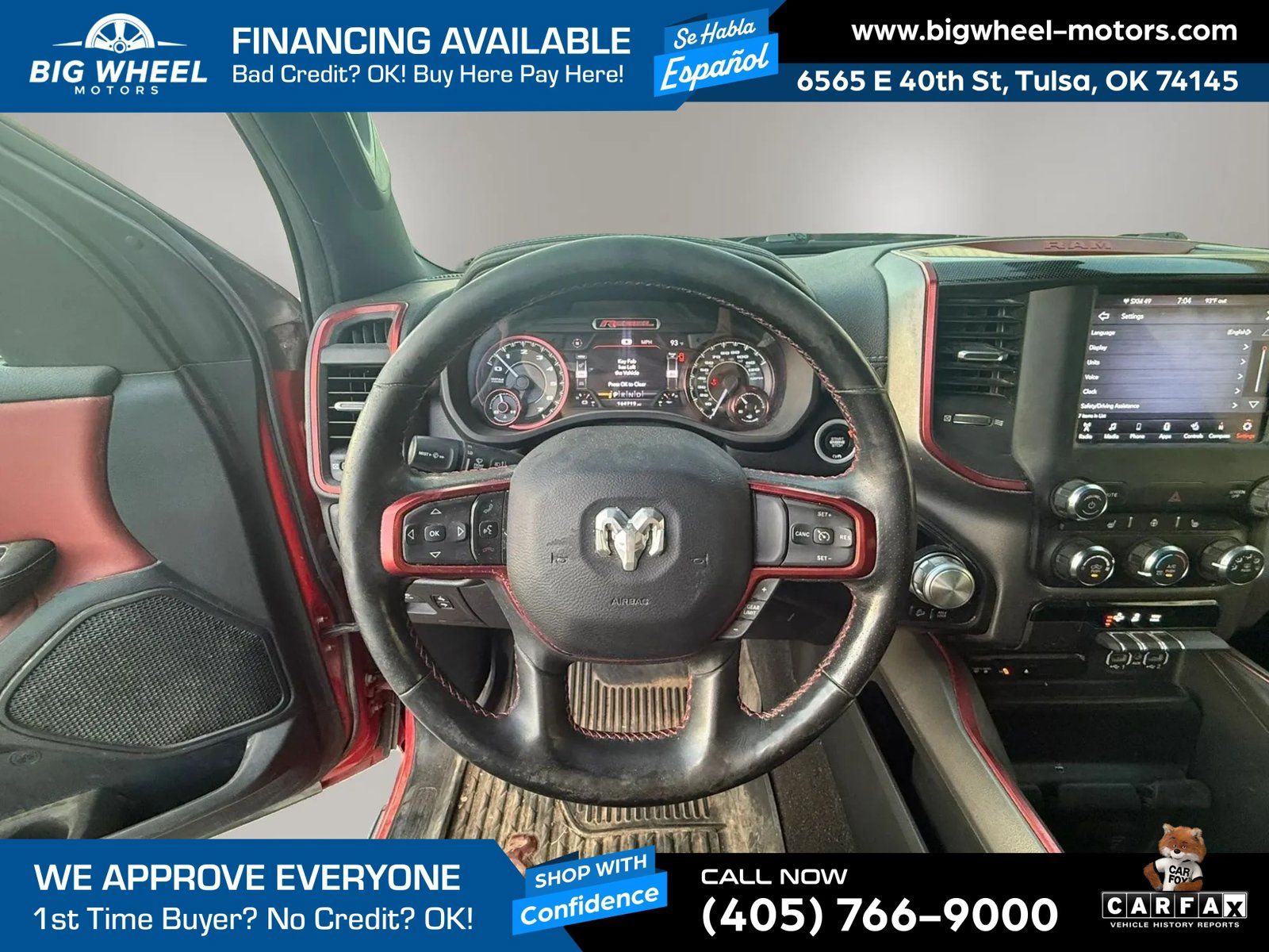 Used 2019 RAM 1500 Rebel w/ Rebel Level 1 Equipment Group AWD/4WD image 14