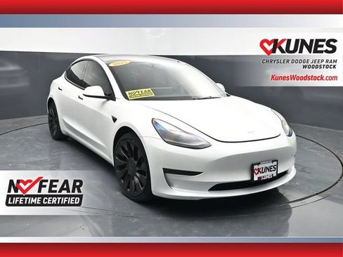Used 2023 Tesla Model 3 Performance AWD/4WD image 1