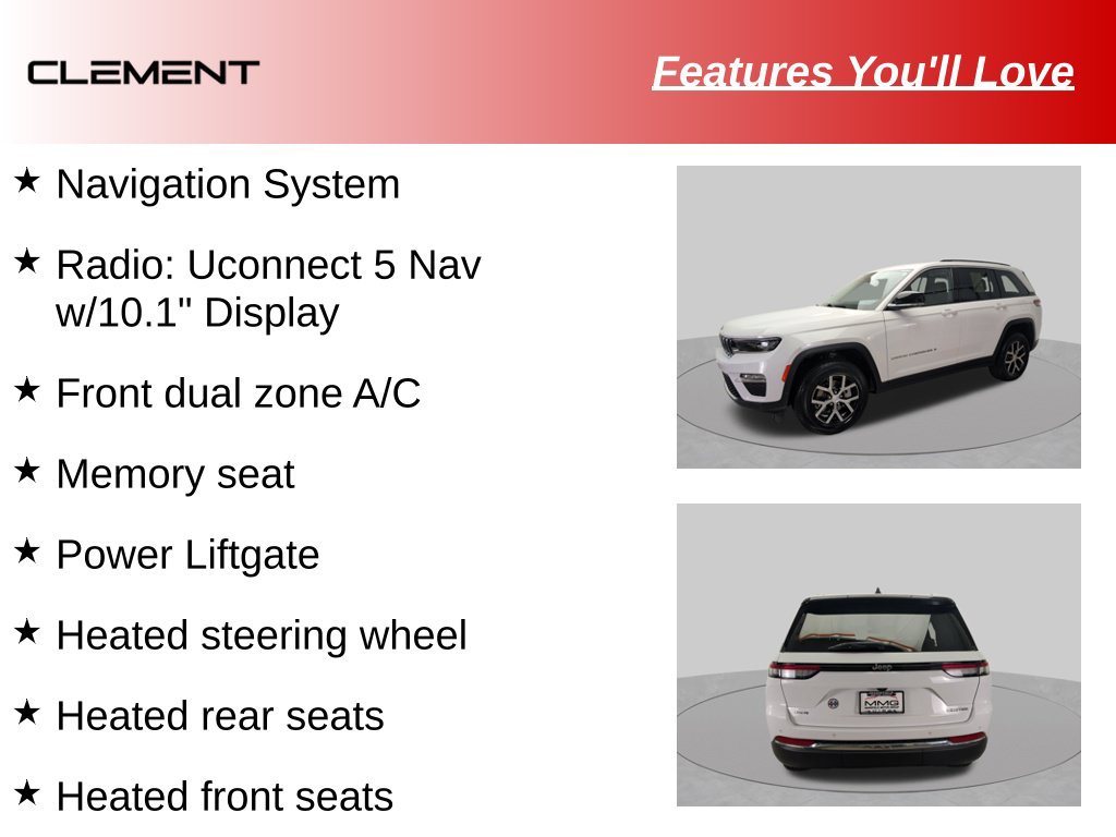 Used 2023 Jeep Grand Cherokee Limited AWD/4WD image 9