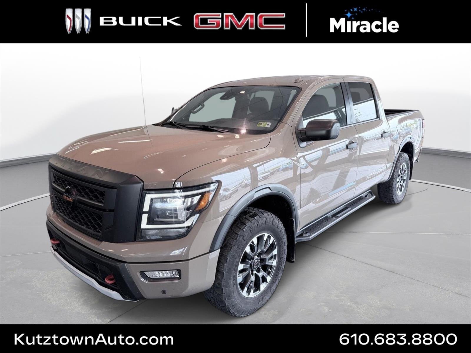 Used 2021 Nissan Titan PRO-4X w/ Pro-4x Utility Package AWD/4WD image 1