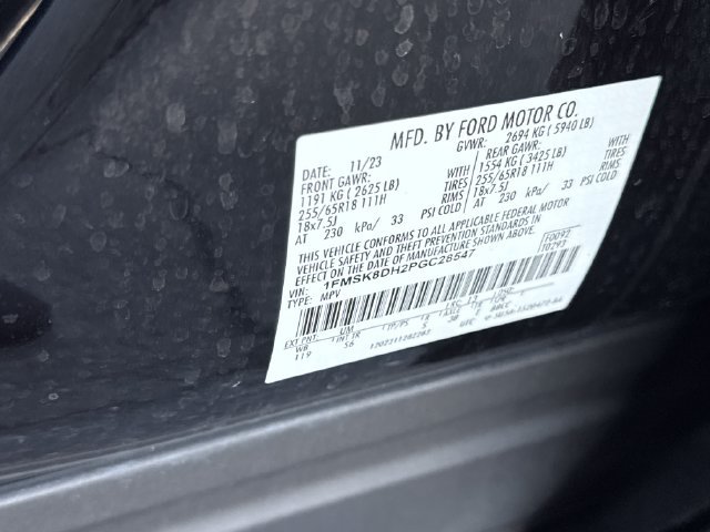 Used 2023 Ford Explorer XLT w/ Equipment Group 202A AWD/4WD image 30