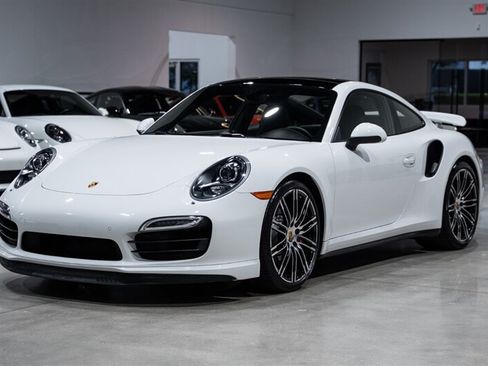 Used 2015 Porsche 911 Turbo w/ Sport Chrono Package AWD/4WD image 10