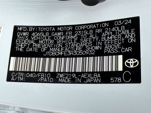 Used 2024 Toyota Corolla LE FWD image 19