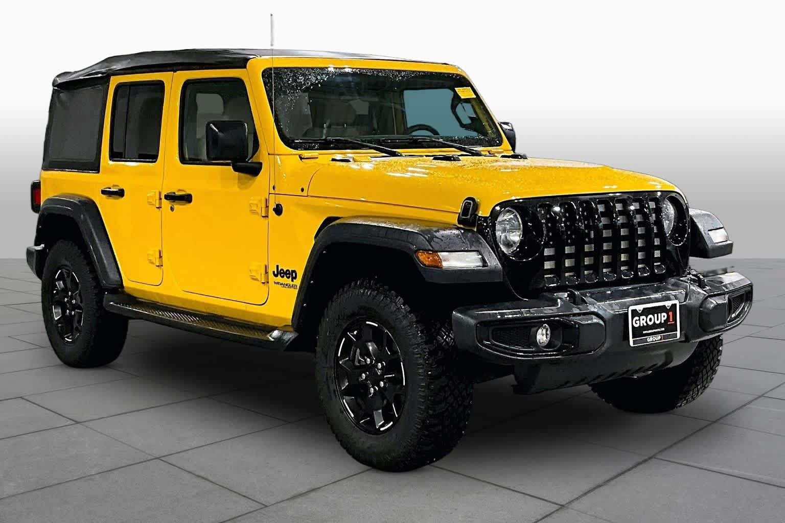 Used 2021 Jeep Wrangler Unlimited Sport AWD/4WD image 3