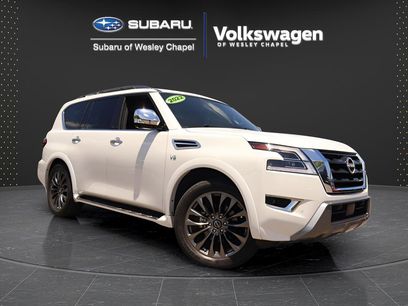 Used 2022 Nissan Armada Platinum w/ Captain's Chairs Package