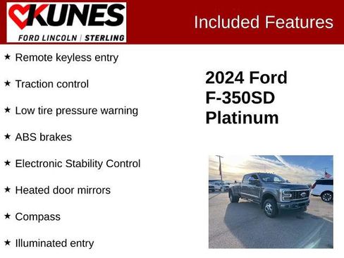 Certified 2024 Ford F350 Platinum w/ FX4 Off-Road Package image 2