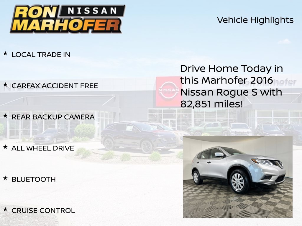 Used 2016 Nissan Rogue S AWD/4WD image 15