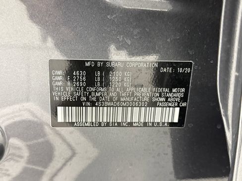 Used 2021 Subaru Legacy Premium image 27