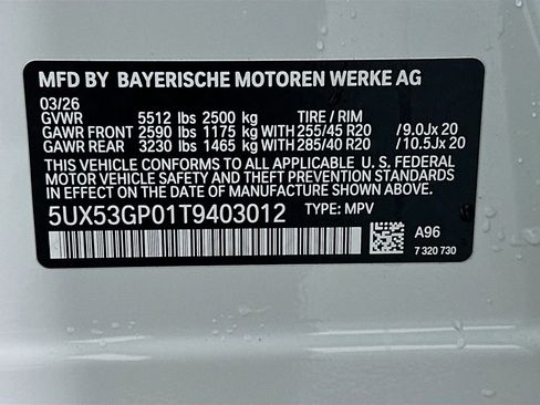 New 2026 BMW X3 xDrive30 w/ Premium Package image 24