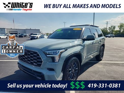Used 2025 Toyota Sequoia Platinum AWD/4WD image 1