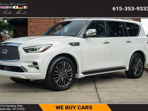 Used 2023 INFINITI QX80 Sensory w/ Cargo Package AWD/4WD image 1