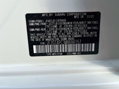 Used 2021 Subaru Crosstrek 2.0i Premium w/ Popular Package #2 AWD/4WD image 30