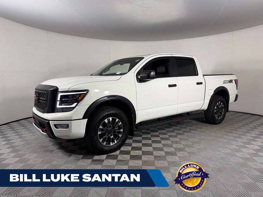 Used 2024 Nissan Titan PRO-4X w/ Off Road Protection Package AWD/4WD 360° Tour