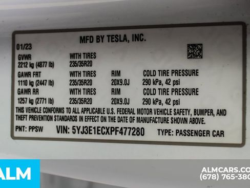 Used 2023 Tesla Model 3 Performance AWD/4WD image 39