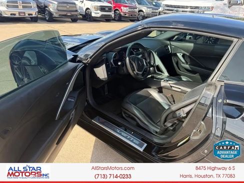 Used 2015 Chevrolet Corvette Stingray Coupe w/ Carbon Flash Badge Package RWD image 13