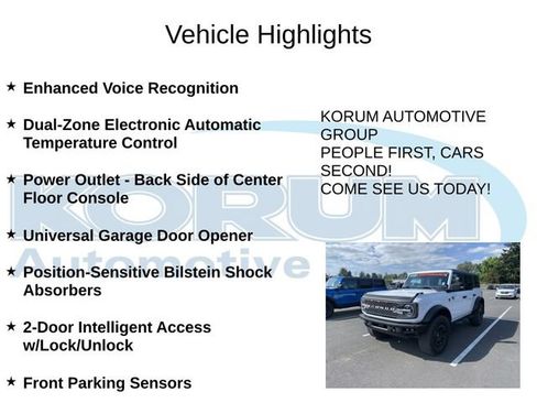 Used 2022 Ford Bronco Badlands AWD/4WD image 7