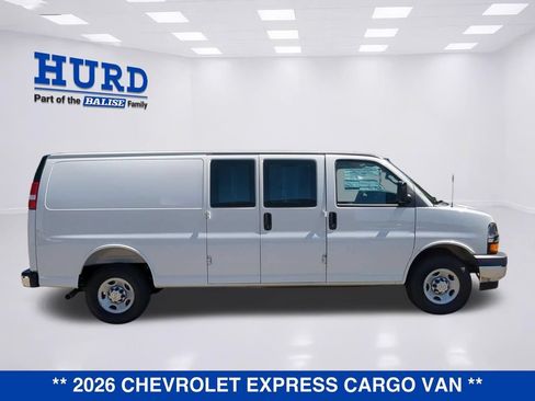 New 2026 Chevrolet Express 2500 Extended w/ Chrome Appearance Package RWD image 2