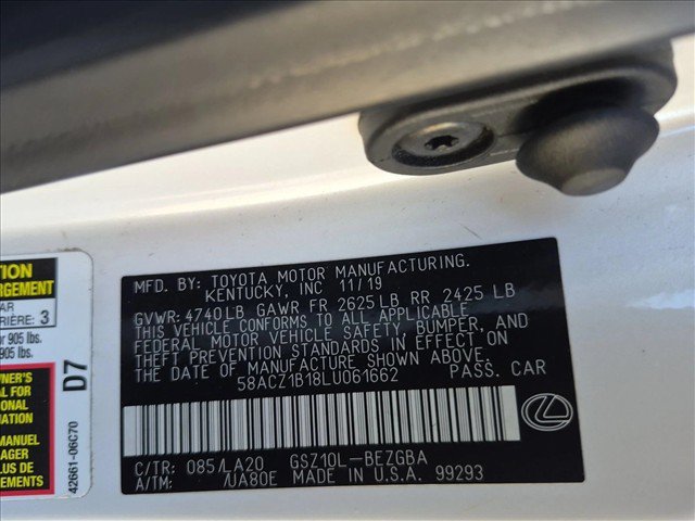 Used 2020 Lexus ES 350 FWD image 15