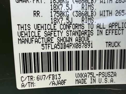 Used 2023 Toyota Tundra SR5 w/ TRD Off-Road Package AWD/4WD image 34