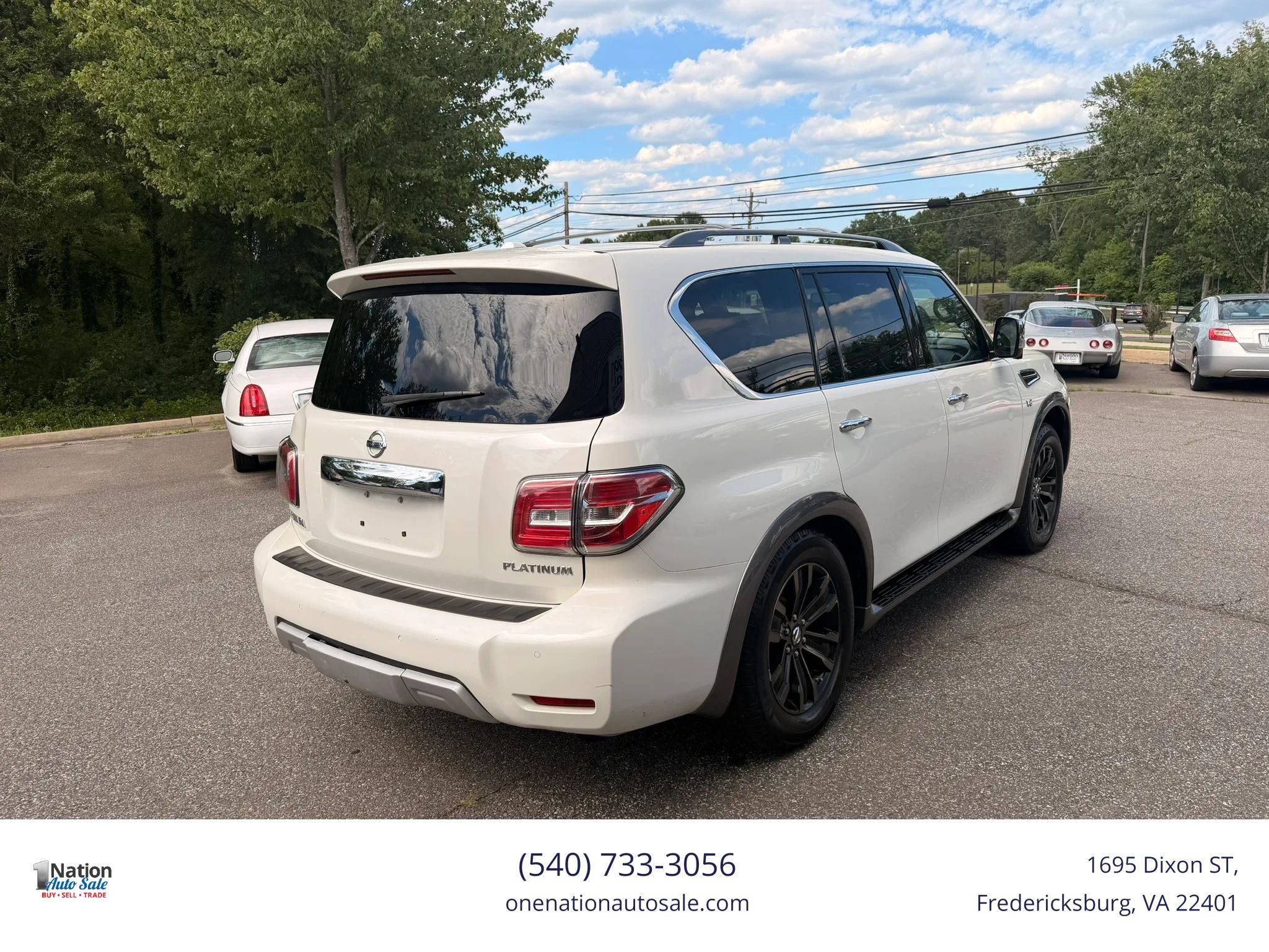 Used 2017 Nissan Armada Platinum w/ Captain Seat Package AWD/4WD image 6