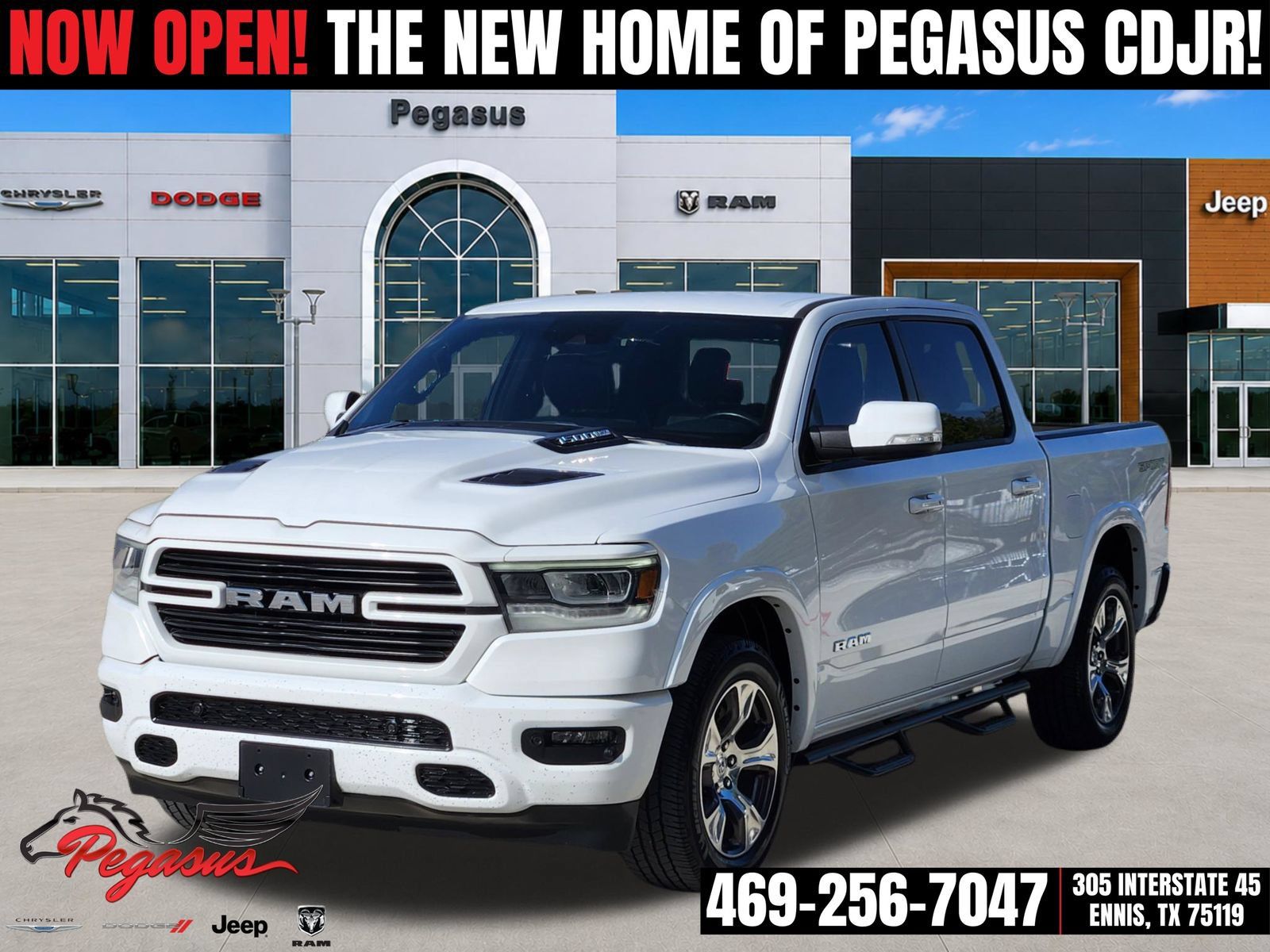Used 2022 RAM 1500 Laramie w/ Sport Appearance Package RWD image 2