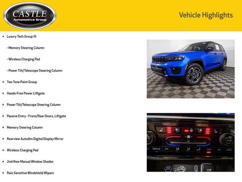Used 2022 Jeep Grand Cherokee Trailhawk w/ Luxury Tech Group III AWD/4WD image 8