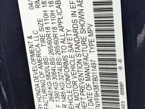 Certified 2026 Honda Passport RTL image 26