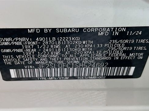 Certified 2025 Subaru Forester Sport w/ Popular Package #1 AWD/4WD image 27