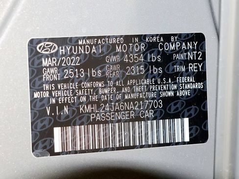 Used 2022 Hyundai Sonata SE FWD image 36