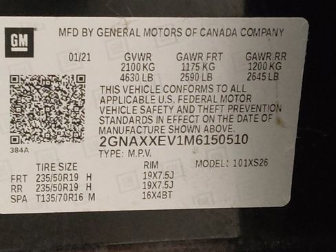 Used 2021 Chevrolet Equinox Premier AWD/4WD image 33
