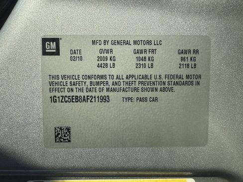 Used 2010 Chevrolet Malibu LT w/ Power Convenience Package FWD image 17