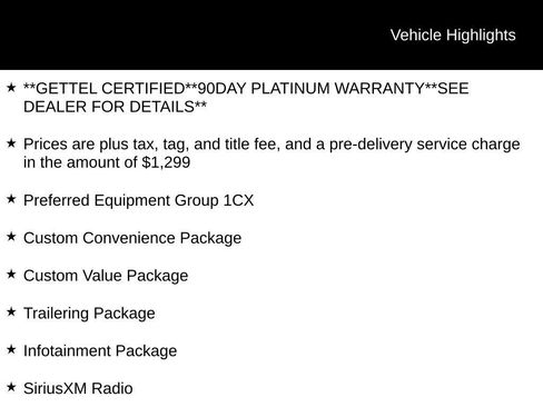 Used 2019 Chevrolet Silverado 1500 Custom w/ Custom Value Package RWD image 36