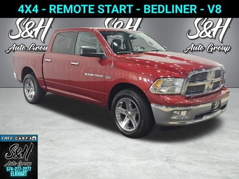 Used 2012 RAM 1500 Big Horn w/ Remote Start & Security Group AWD/4WD image 1