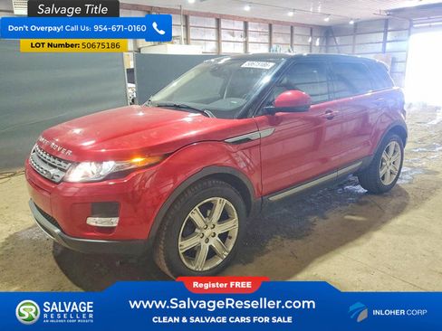 Used 2014 Land Rover Range Rover Evoque Pure Plus image 1