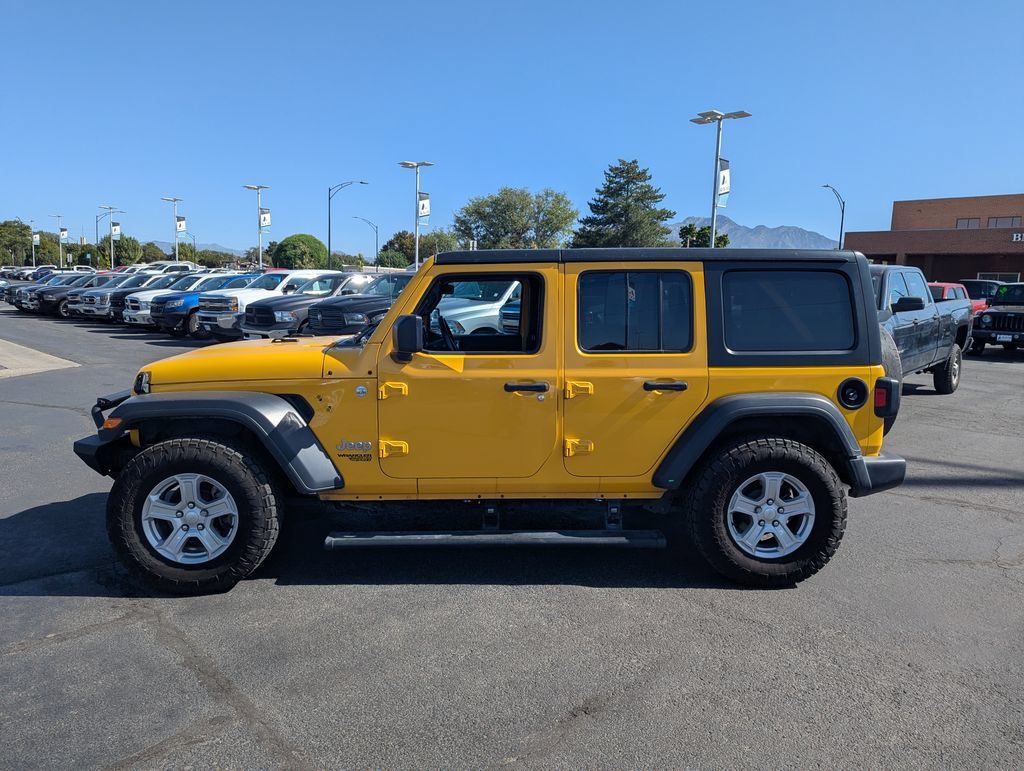 Used 2019 Jeep Wrangler Unlimited Sport S AWD/4WD image 7